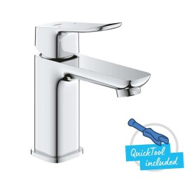 GROHE - Dice Umyvadlová baterie s výpustí Push-Open, chrom 1018570000