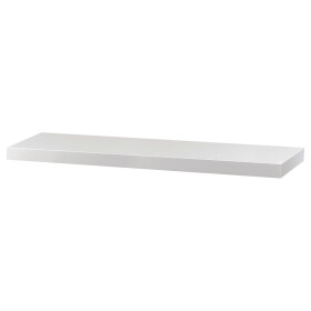 Polička, mdf, bílá, P-005 WT