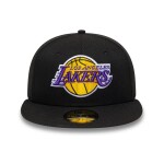 New Era Pánská kšiltovka Los Angeles Lakers NBA Basic Logo 59FIFTY Fitted Velikost: 7 1/8