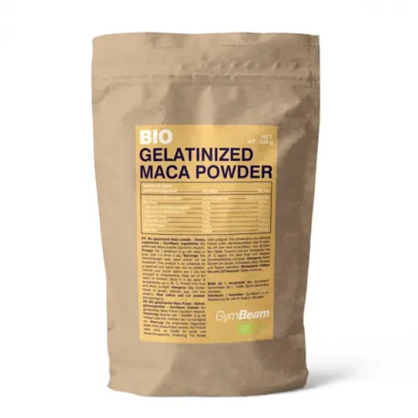 BIO Želatinovaný Maca prášek - GymBeam (200 g) (29950-1-200g)