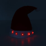 Čepice vánoční blikající 43 cm