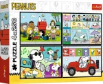 TREFL Puzzle Snoopyho dobrodružství
