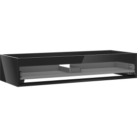 MEXEN - Box-A skříňka pro umyvadlo 120, 1 šuplík, černá lesk 91AX0-1200-235-1-70