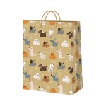 Dárková taška velká - Pejsci a kočičky (26 × 12,7 × 32,4 cm) - Albi