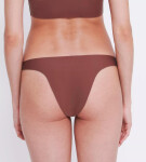 Dámská tanga ZERO Feel 2.0 Tiny tanga - UNKNOWN - tm. hnědé 7505 - SLOGGI BROWN L