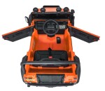Mamido Dětské elektrické autíčko Land Rover Defender 110 SVX Concept oranžové