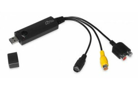 Media-Tech VIDEO GRABBER Analogový audio-video konvertor / USB 2.0 / Podporované systémy PAL | NTSC | Secam_L (MT4169)