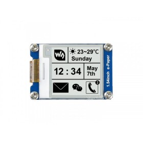 Waveshare 1,54" 200 x 200 e-paper displej HAT - 2 barvy
