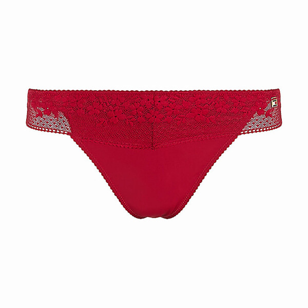 Dámská tanga Ditsy Lace UW0UW03815-XJV - Tommy Hilfiger L
