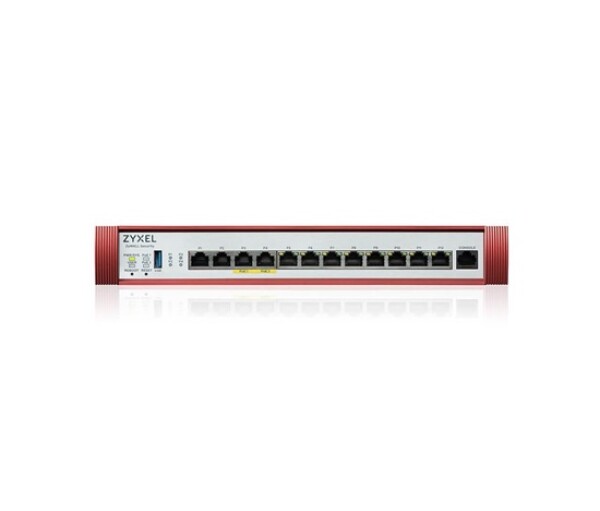 Zyxel USG FLEX500 H Series, User-definable ports with 2*2.5G, 2*2.5G( PoE+) & 8*1G, 1*USB (device only) EDF_1010881