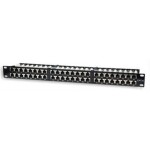 DIGITUS Patch panel, CAT6,19,24xUTP RJ45