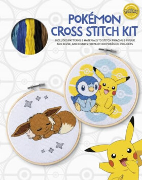 PokeMon Cross Stitch Kit - Maria Diaz