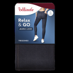 Dámské tregíny RELAX & GO JEANS TREGGINGS - BELLINDA - černá M