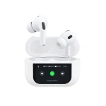 Dudao U19 TWS / bezdrátová sluchátka do uší / LED displej / Bluetooth 5.3 / bílá (164539)