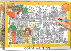 EUROGRAPHICS Puzzle Color me Domy ve městě