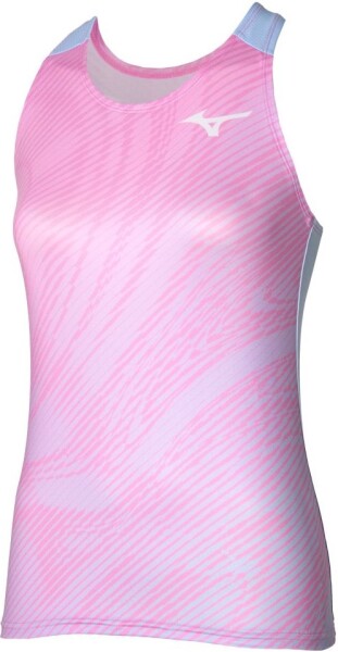 Běžecké tílko Mizuno Charge Printed Tank 62GAB20264 Velikost textilu: M