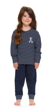 Doktorské pyžamo PDG.5255 Námořnická modř