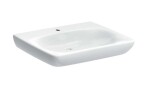 GEBERIT - Selnova Comfort Umyvadlo bezbariérové, 65x55 cm, bez přepadu, otvor pro baterii, bílá 500.188.01.7