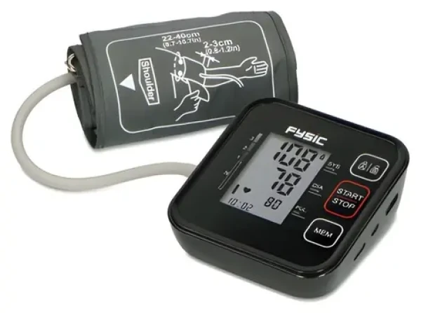 Fysic FB150 / Tlakoměr na horní část paže / manžeta 22-40 cm / LCD displej / tlak srdeční tep (FB150)