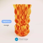 PLA FiberSilk filament oranžový metallic 1,75mm Fiberlogy 850g