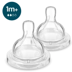 Philips Avent SCY762/02 / Savička na kojeneckou láhev / pomalý průtok / 2 ks