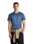 ICEBREAKER Mens Merino 150 Tech Lite SS Tee Great Heights, Dawn velikost: XL