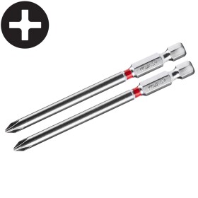 FORTUM 4741221 Bit prodloužený, PH 1, 90mm, sada 2ks