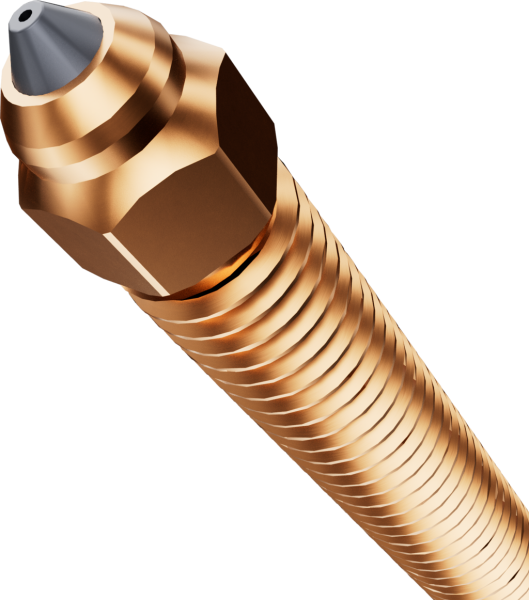 Creality Phaetus EndCoat tvrzená tryska K2 Plus 0,4 mm (1,75 mm)