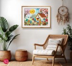 Puzzle Cherry Pazzi 1000 dílků - Vlněná louka (Woollen Meadow)