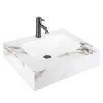 REA - Nástěnné umyvadlo Aresa Cold Jade 60 REA-U9975