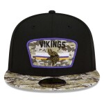 New Era Pánská kšiltovka Minnesota Vikings NFL 2021 On-Field Salute to Service 59FIFTY Fitted Velikost: 7