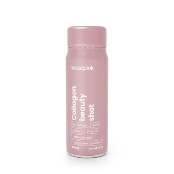 Collagen Beauty Shot - BeastPink (lesní ovoce, 60 ml) (36676-4-60ml-lesnéovocie)