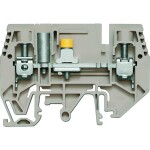 Weidmüller 1934800000 zkušební oddělovací řadová svorka šroubovací Tmavě béžová 50 ks