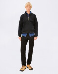 Armedangels Waarlo Fleece Troyer 105 black S