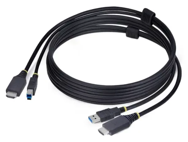 StarTech HU1226-KVM černá / KVM kabel / HDMI + USB / 1,8 m / 4K UHD (HU1226-KVM-CABLE)