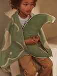 Ferm Living Dekorativní polštář Moon Tea Green 47 cm, zelená barva, textil