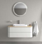 DURAVIT - Happy D.2 Plus Umyvadlová mísa zápustná 60x40 cm, bez přepadu, WonderGliss, bílá 23596000001