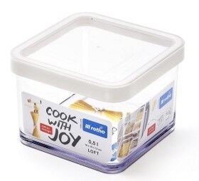 LOFT dóza na potraviny bílá