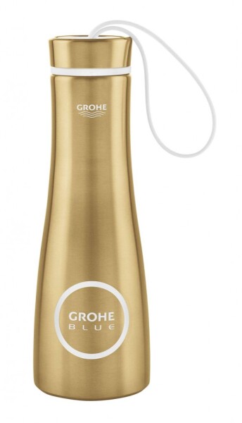 GROHE - Blue Home Thermo láhev, 450 ml, kartáčovaný Cool Sunrise 40848GN0