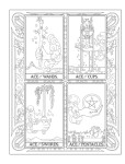 Tarot, antistresové omalovánky, Marty Noble