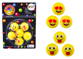 Mamido Sada gumových míčků emoji žluté