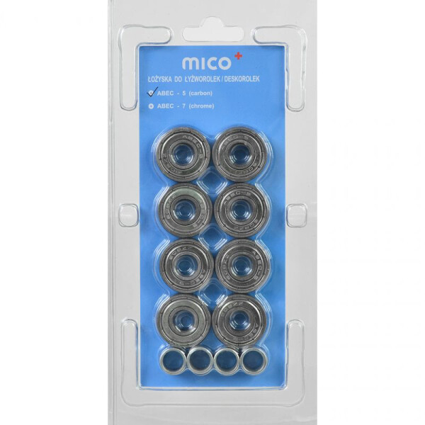 Uhlíková ložiska MICO ABEC-5 /8 ks/ NEPLATÍ