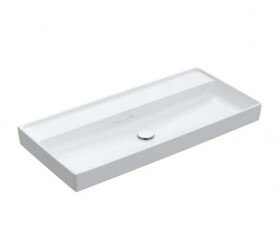 VILLEROY & BOCH - Collaro Umyvadlo nábytkové 100x47 cm, bez přepadu, bez otvoru pro baterii, alpská bílá 4A33A301