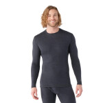 Pánské merino triko dlouhý rukáv SMARTWOOL Men's Classic Thermal Merino Base Layer, Charcoal Heather velikost: XL