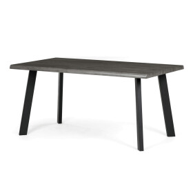 Jídelní stůl 160x90cm, mdf, šedý dub, HT-F4516 GREY