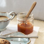 Ib Laursen Sklenička s víčkem Toledo 280 ml, čirá barva, sklo, kov