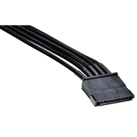 BeQuiet napájecí kabel [1x proudová SATA zástrčka 15pólová - 1x tiché modulární napájení] 0.60 m černá