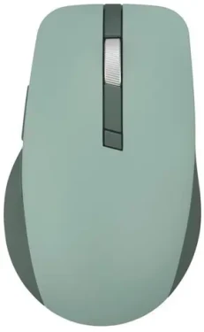 ASUS MD200 Silent Plus zelená / bezdrátová optická myš / kancelářská / optická/ pro praváky / 4200 DPI / USB+BT (90XB0790-BMU030)