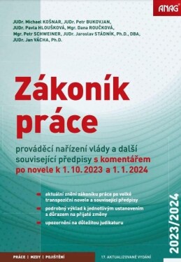 Zákoník práce, prováděcí nařízení vlády další související předpisy