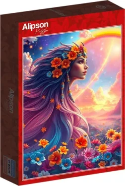ALIPSON Puzzle Duhová dívka